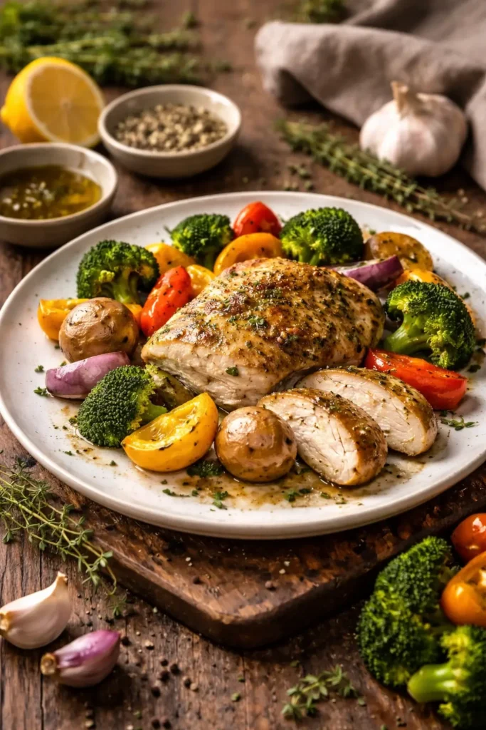 Sheet Pan Chicken and Veggies