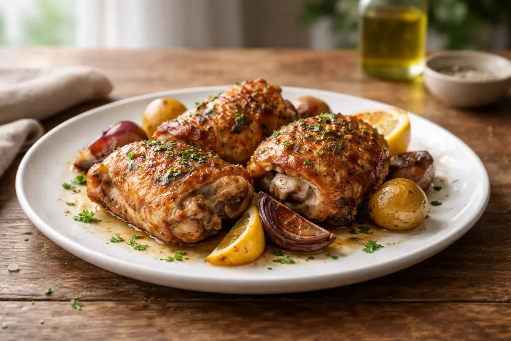 Sheet Pan Chicken Thighs