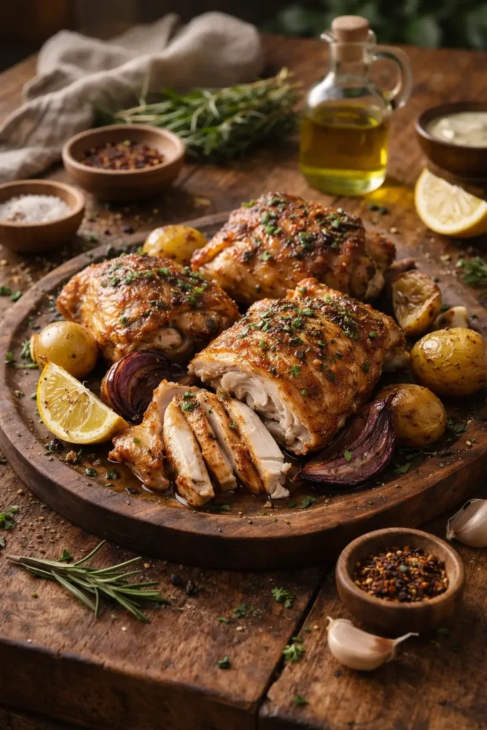 Sheet Pan Chicken Thighs