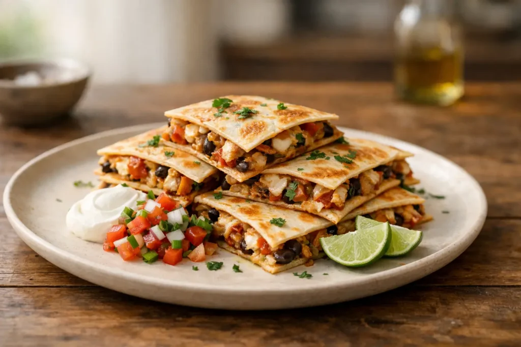 Sheet Pan Quesadillas