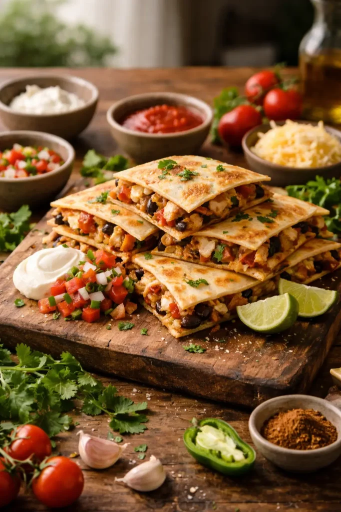 Sheet Pan Quesadillas