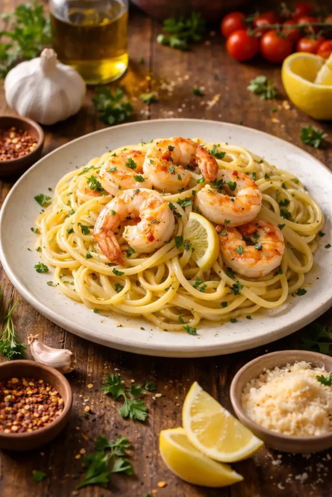 Shrimp Scampi Pasta Recipe