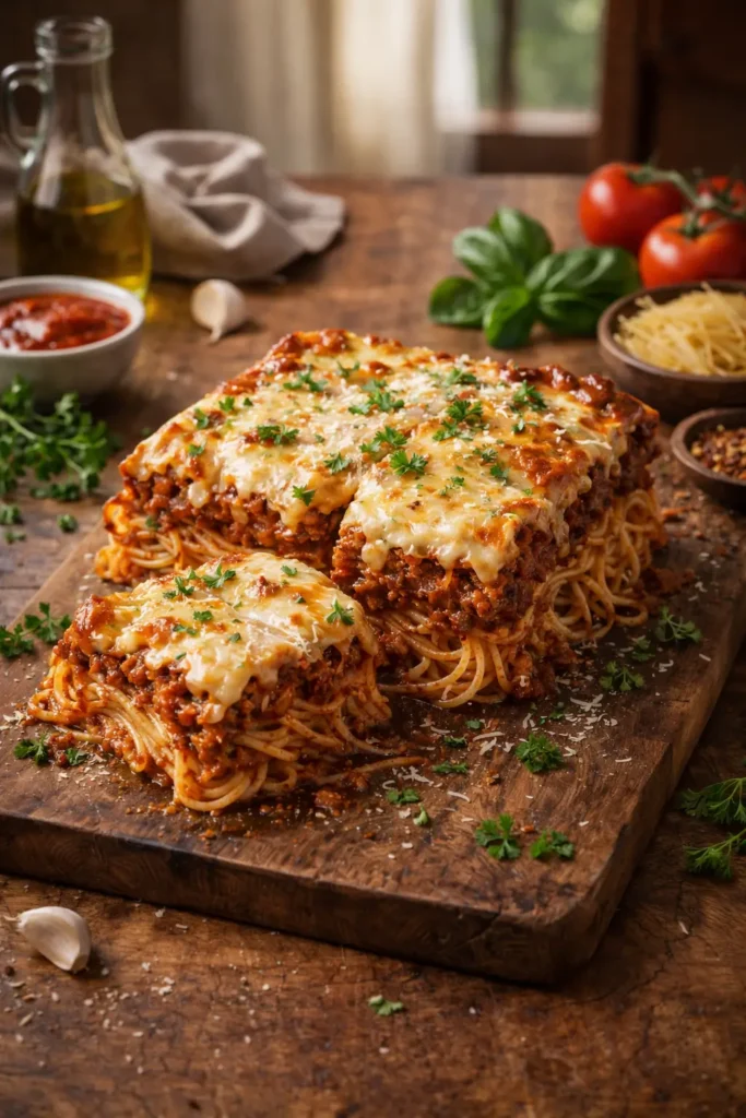 Spaghetti Casserole