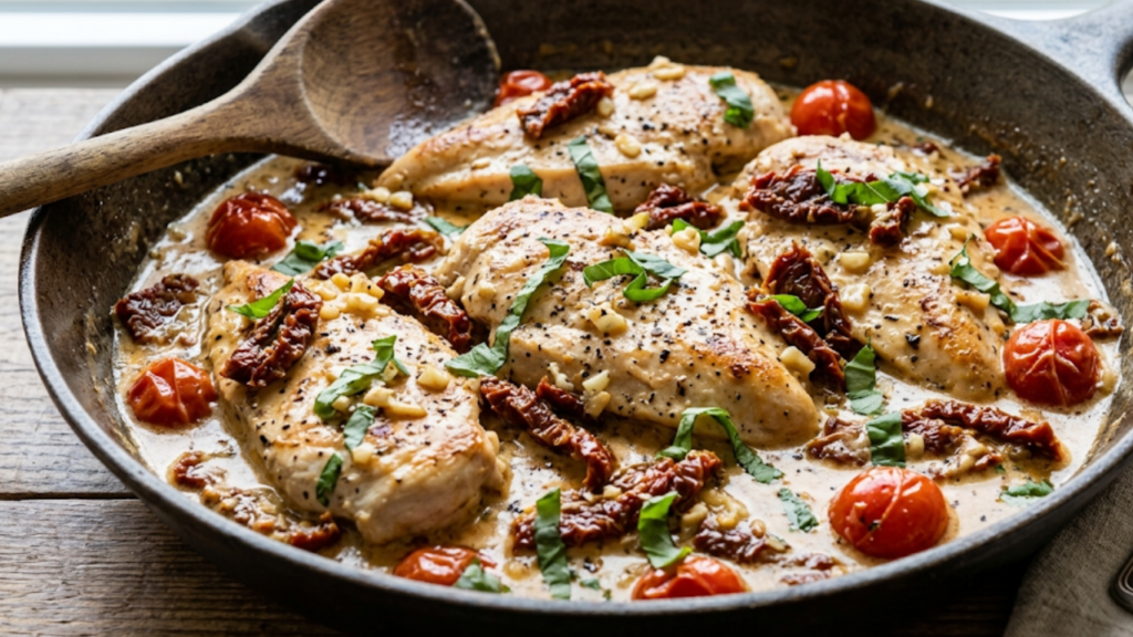 Sun-Dried Tomato Chicken