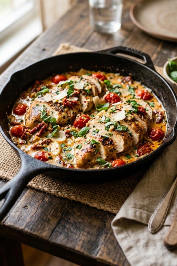 Sun-Dried Tomato Chicken