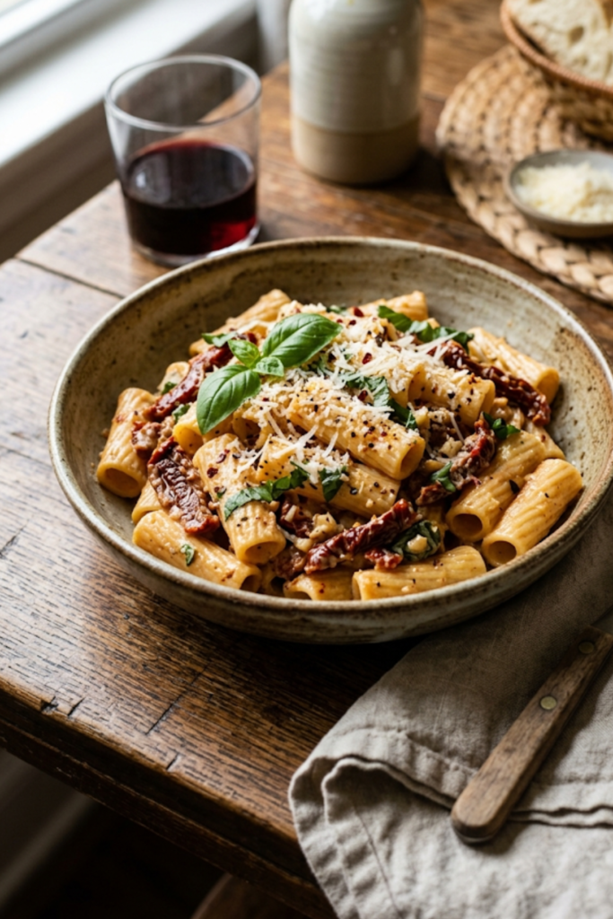 Sun-Dried Tomato Pasta