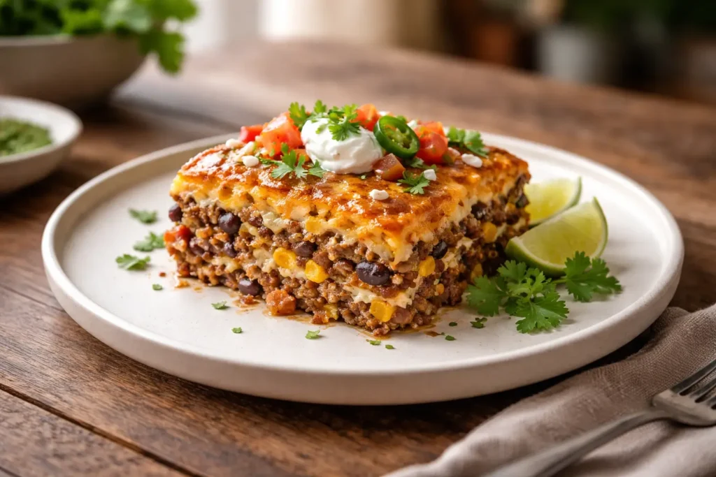 Taco Casserole Bake Recipe