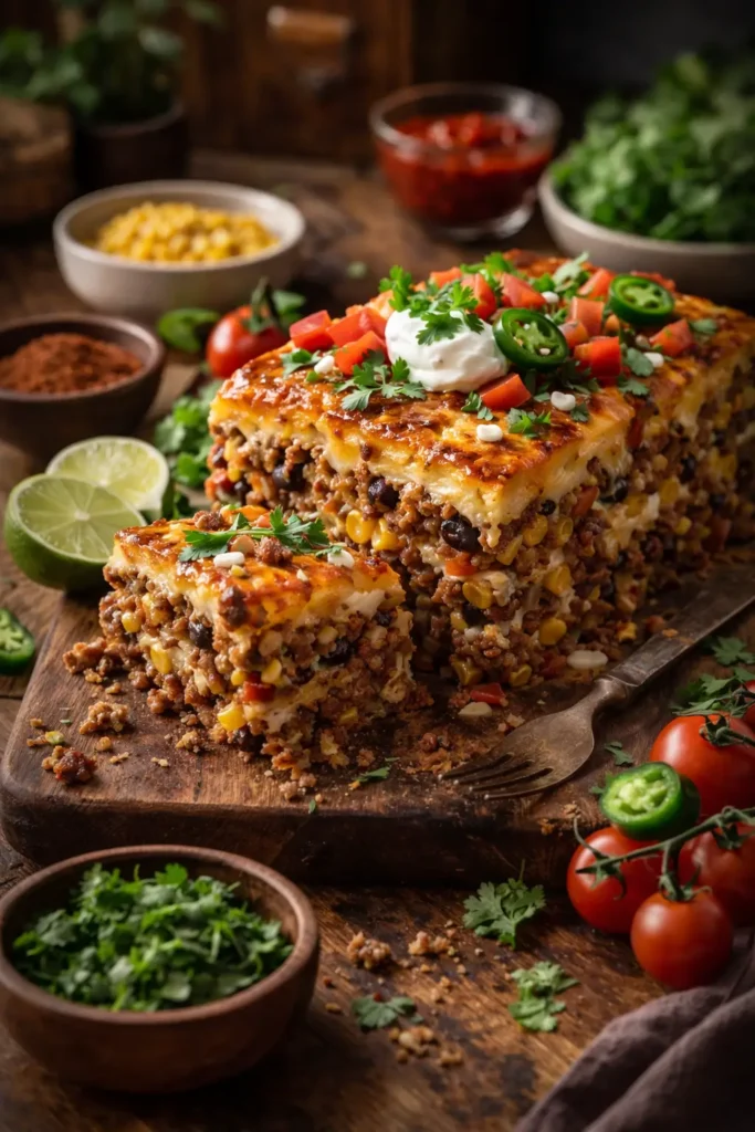 Taco Casserole Bake Recipe