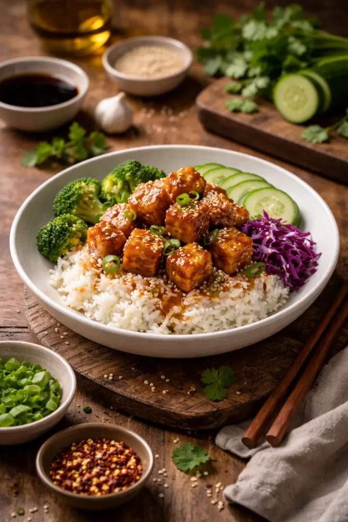 Tofu Rice Bowl