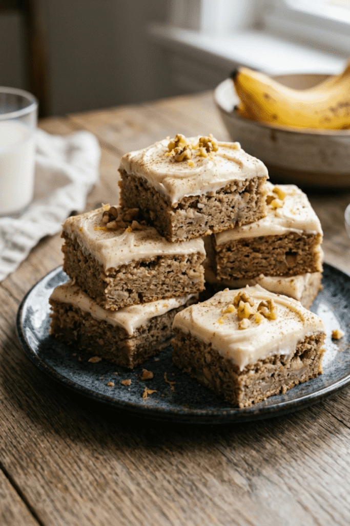 Banana Bars Recipe