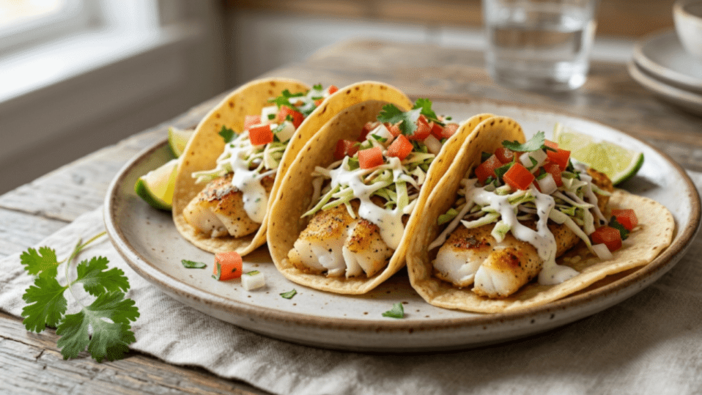 Cod Fish Tacos