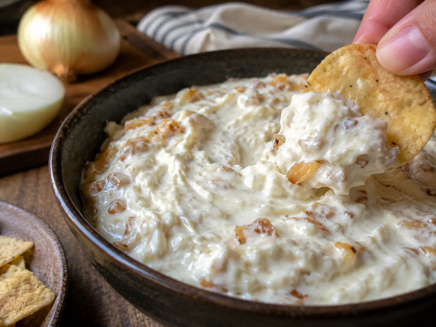3 Ingredient Vidalia Onion Dip
