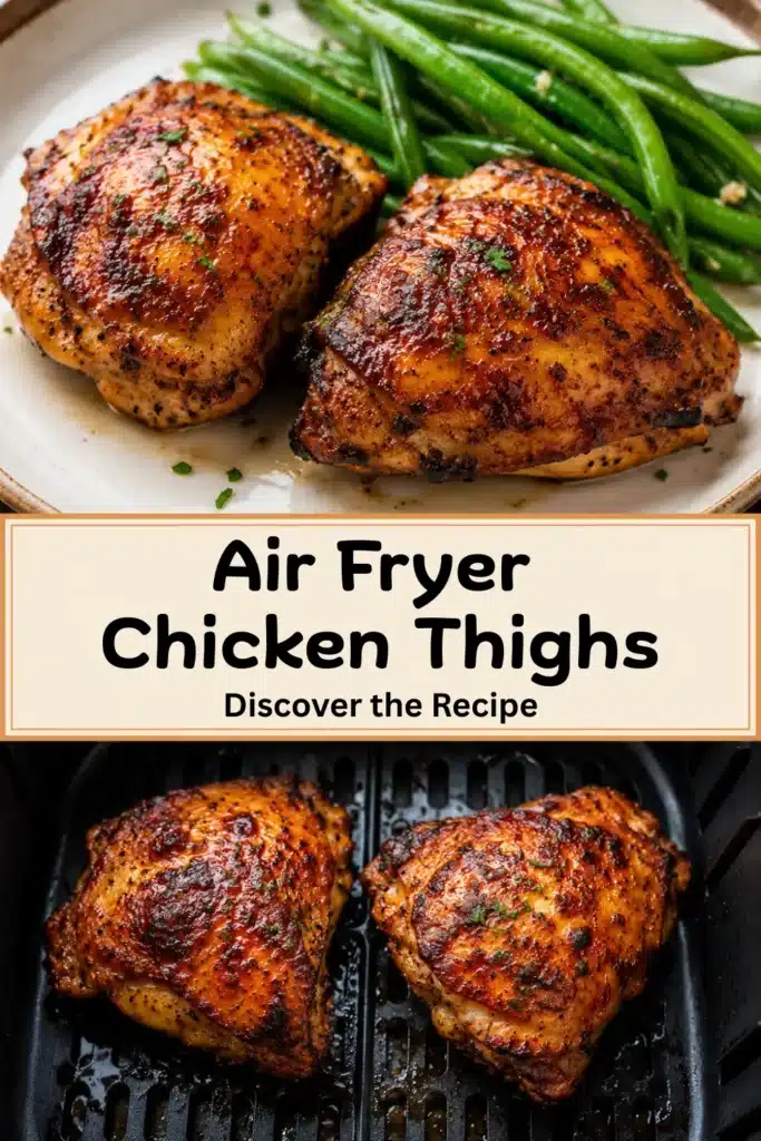 Air Fryer Chicken Thighs
