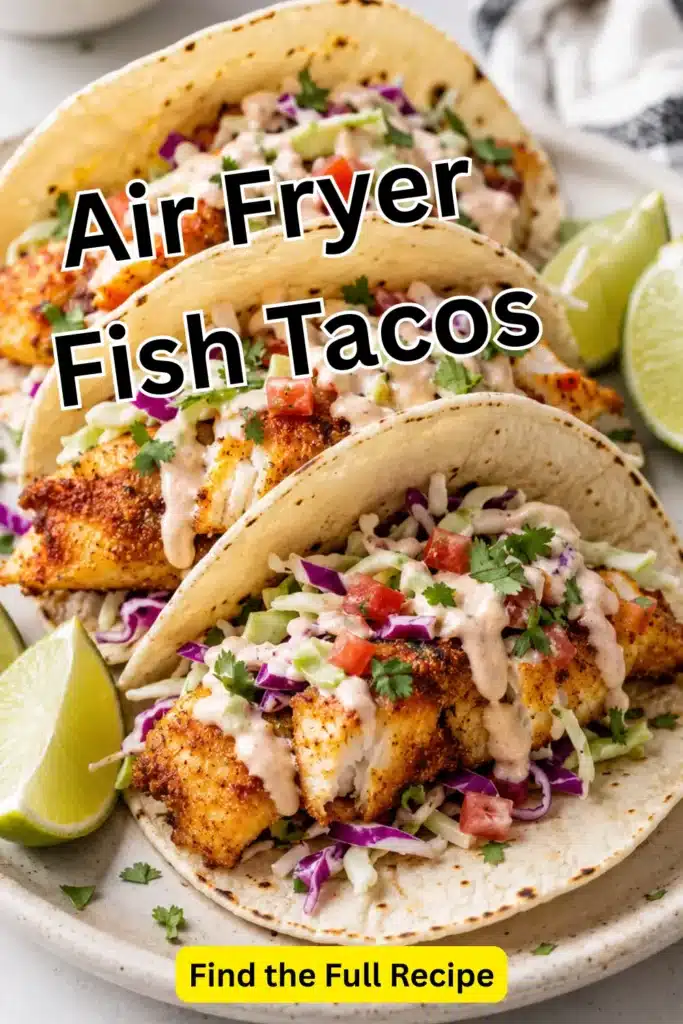 Air Fryer Fish Tacos