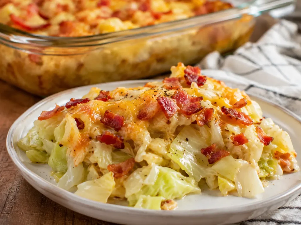 Cabbage Casserole With Bacon