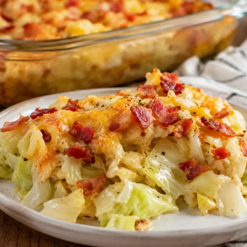 Cabbage Casserole With Bacon