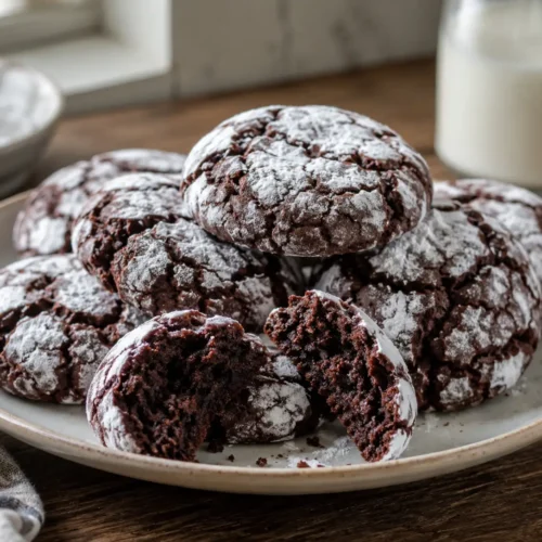 Chocolate Crinkle Cookies