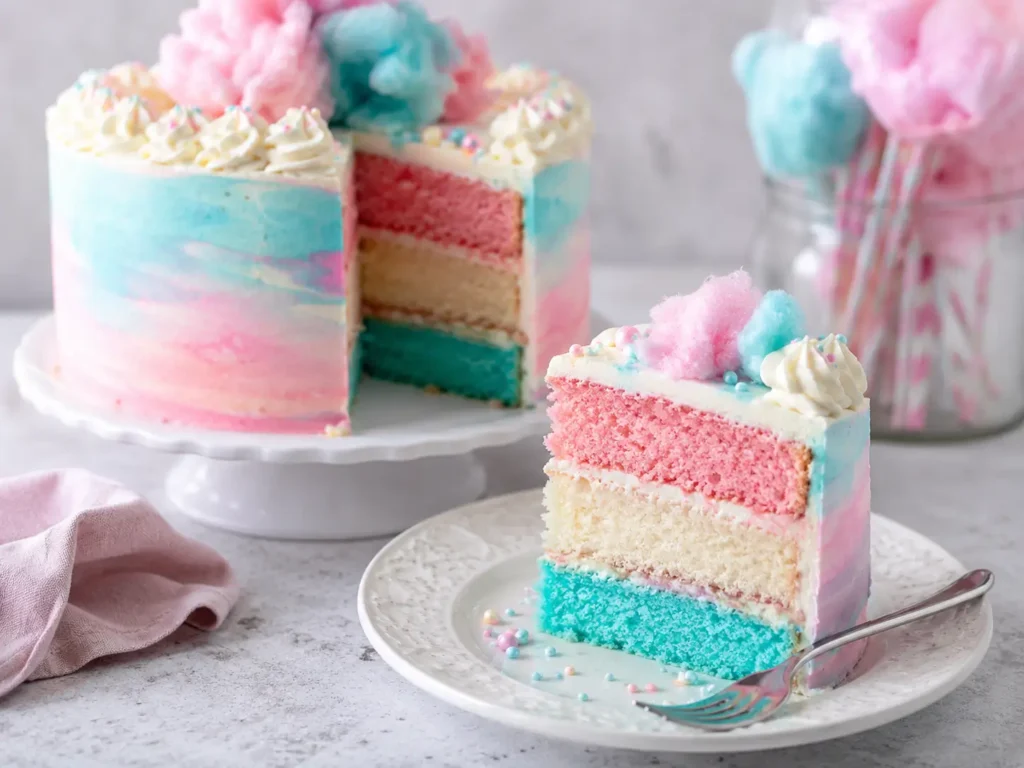 Cotton Candy Cake