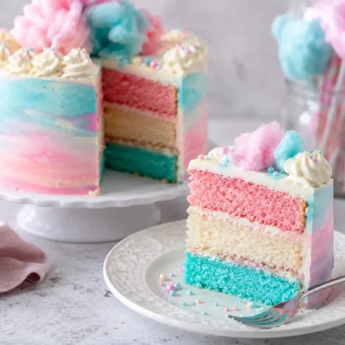 Cotton Candy Cake