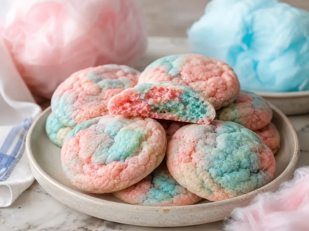 Cotton Candy Cookies