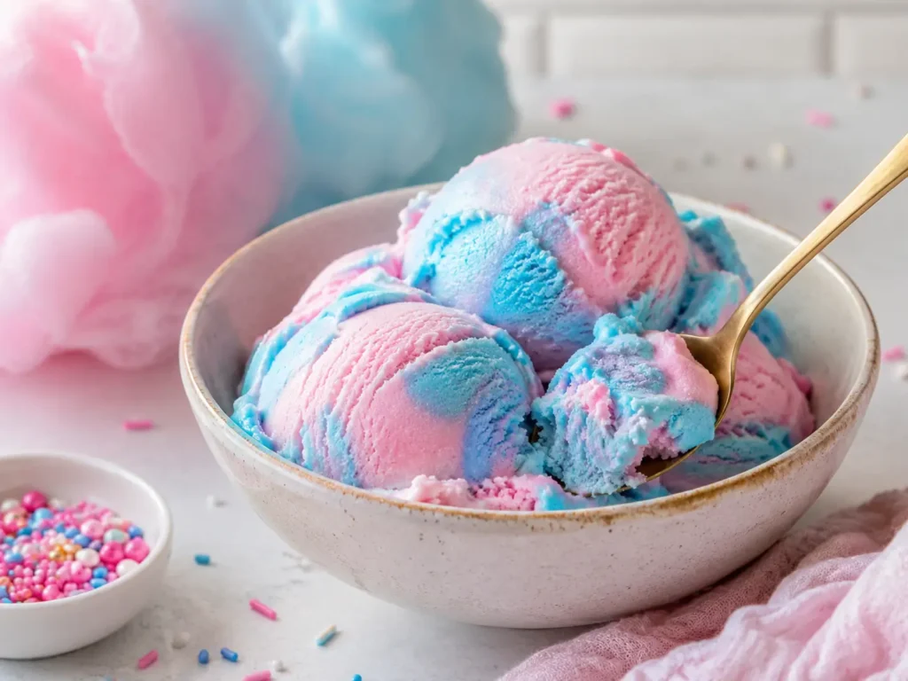 Cotton Candy Ice Cream