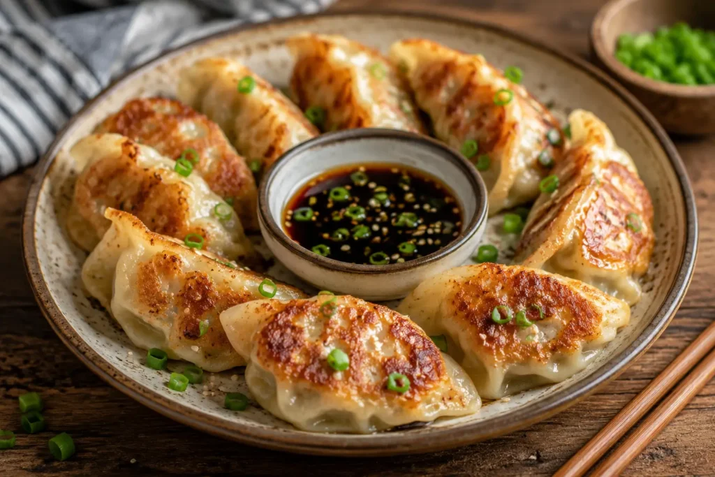 Crispy Cabbage Dumplings