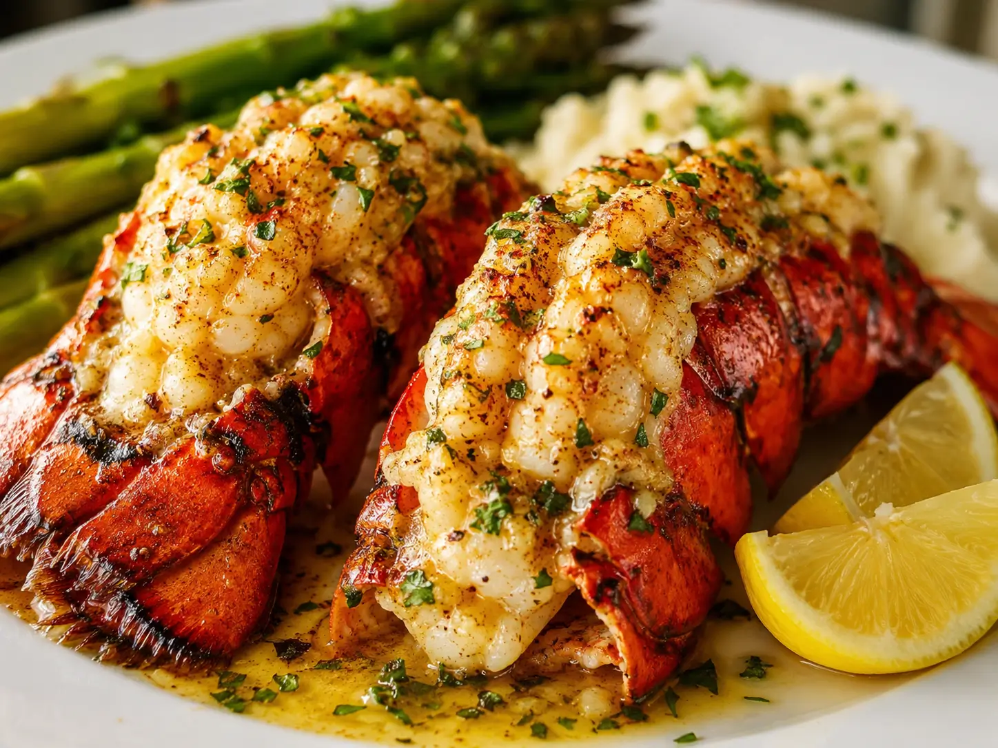 Garlic Butter Lobster Tails