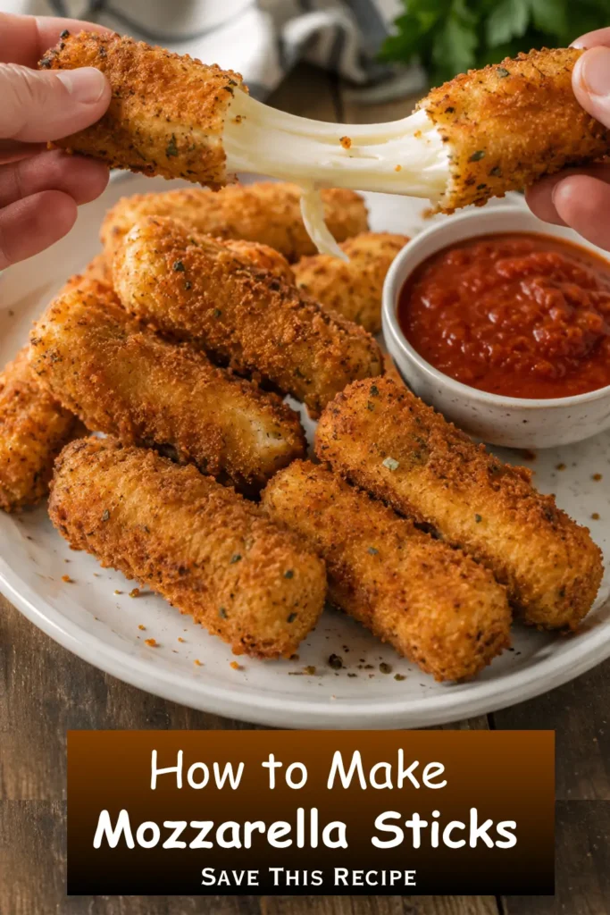 How to Make Mozzarella Sticks