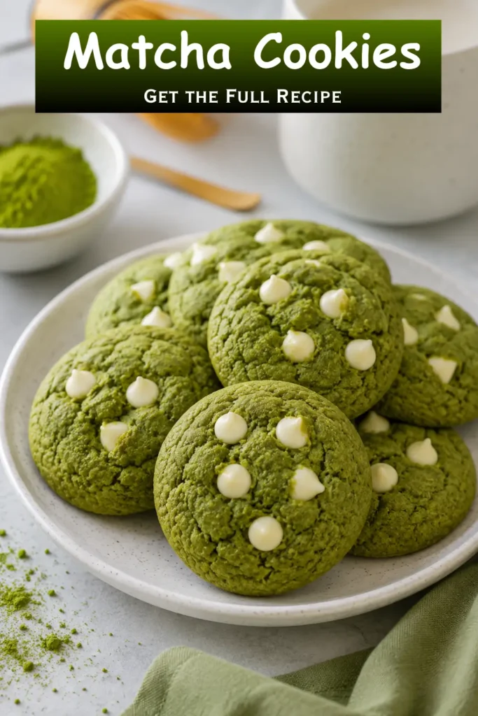Matcha Cookies