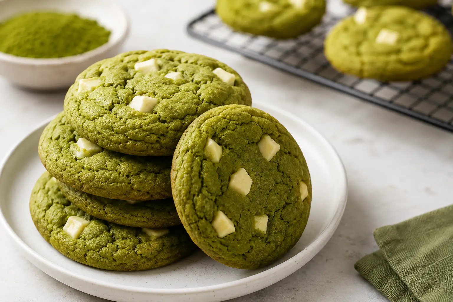Matcha Cookies