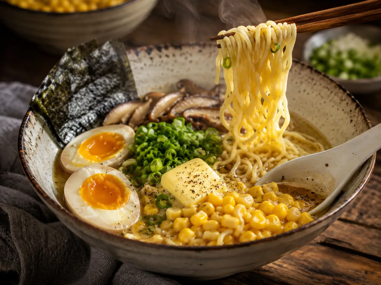 Miso Butter Corn Ramen