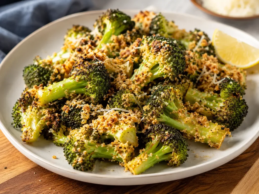 Parmesan Crusted Broccoli