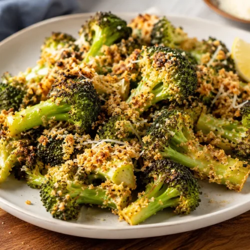 Parmesan Crusted Broccoli
