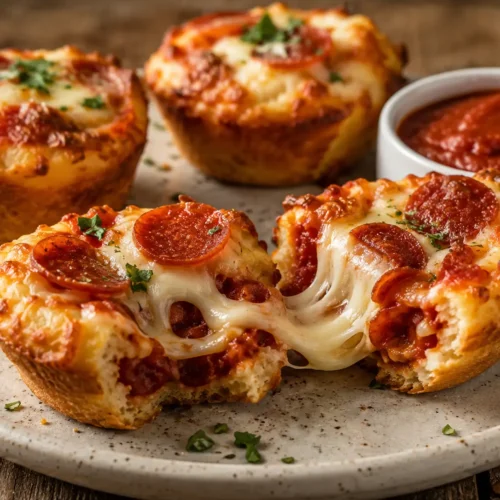Pizza Muffins Recipe