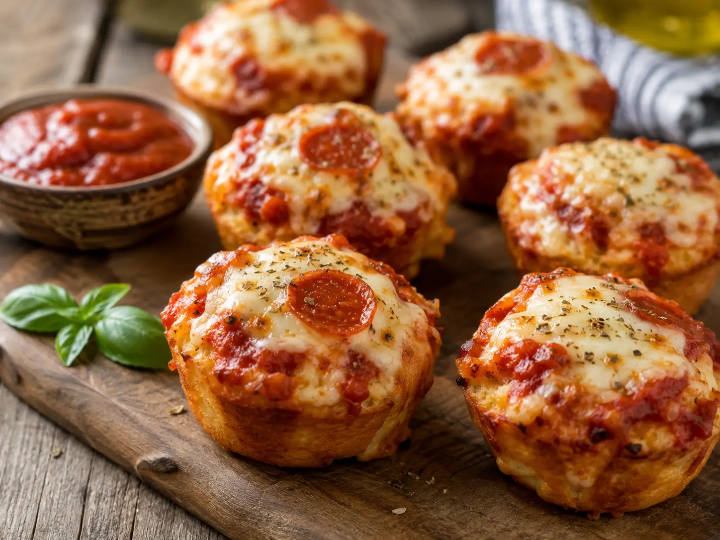 Pizza Muffins Recipe