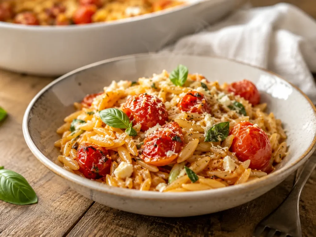 Roasted Tomato Orzo