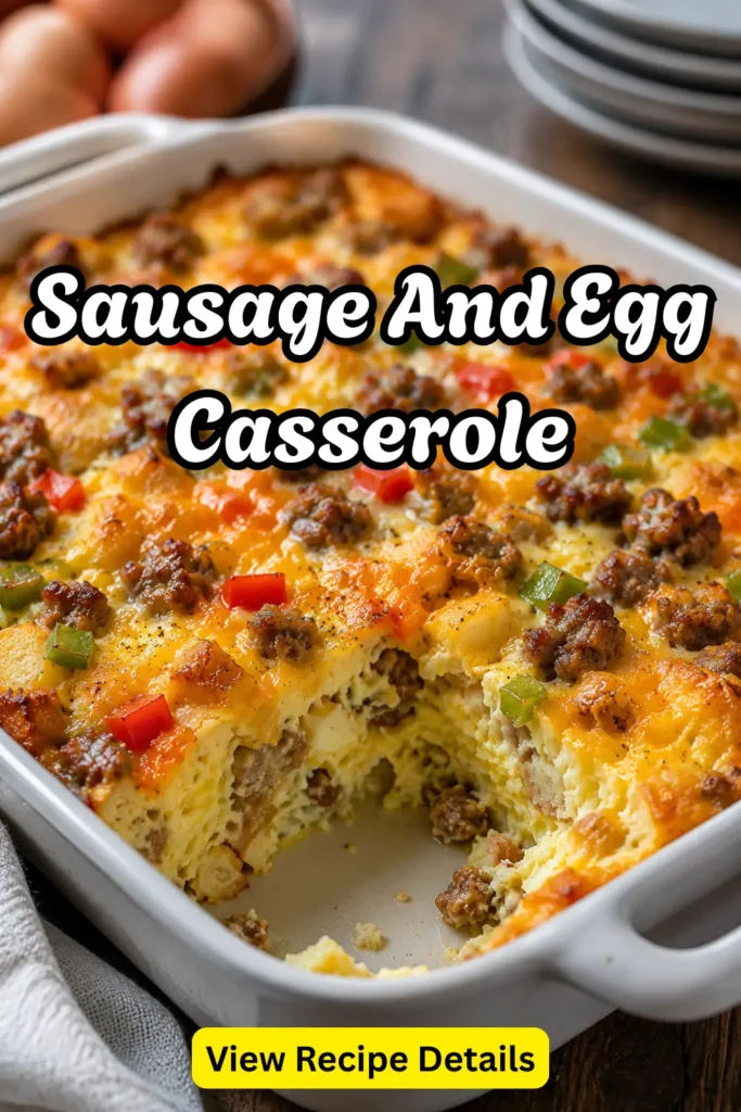 Sausage And Egg Casserole