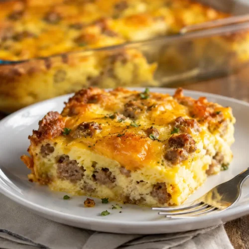 Sausage And Egg Casserole