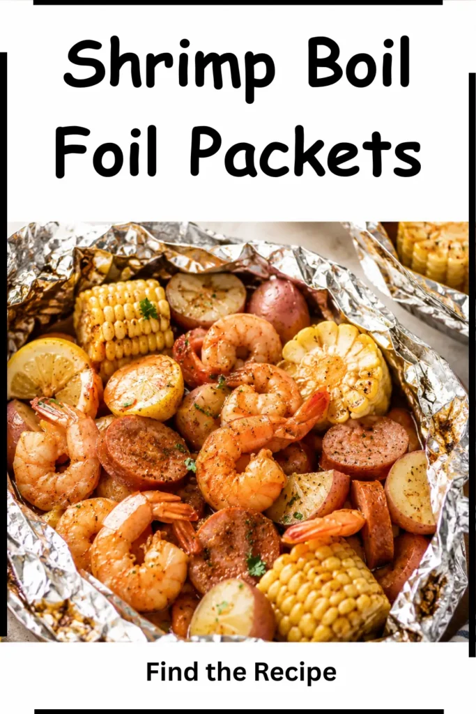 Shrimp Boil Foil Packets