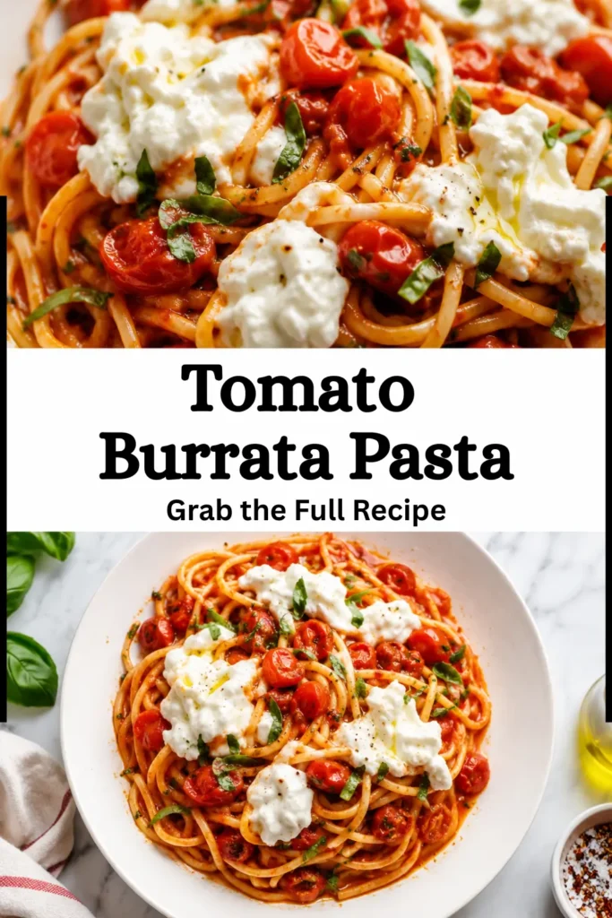 Tomato Burrata Pasta