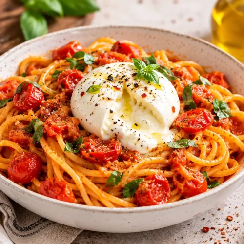 Tomato Burrata Pasta
