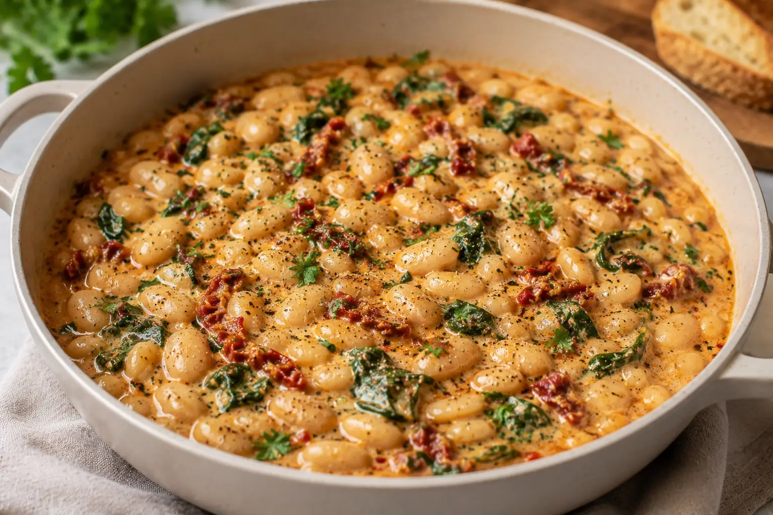 Tuscan Marry Me Butter Beans
