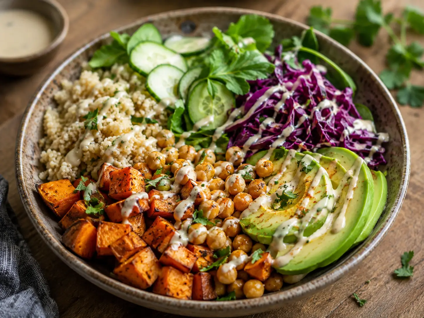 Sweet Potato Buddha Bowl