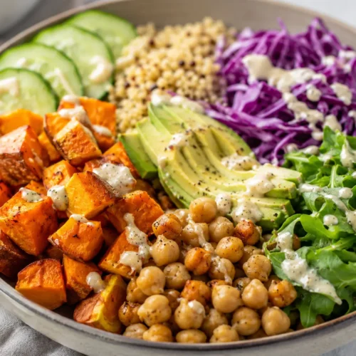 Sweet Potato Buddha Bowl
